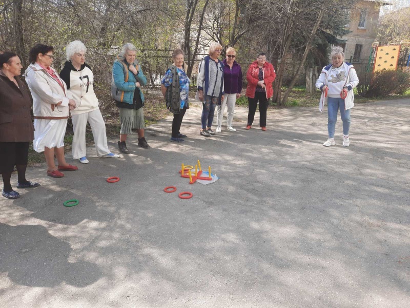 Весна и отличная погода позволяют проводить мероприятия на улице.