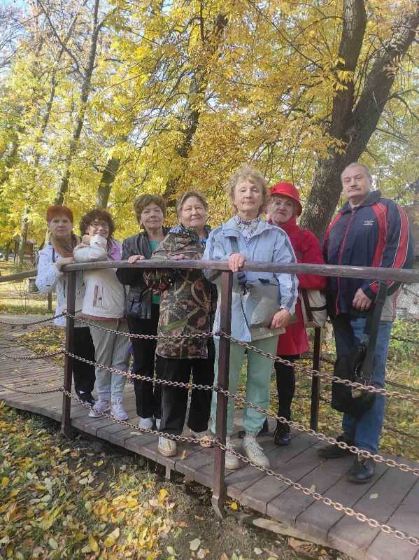 Сегодня наши отдыхающие гуляли в парке им. 1 Мая